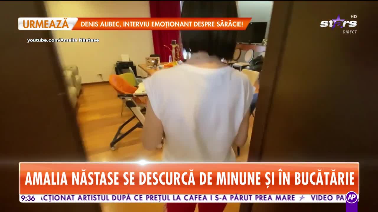 Amalia Năstase se descurcă de minune şi &icirc;n bucătărie