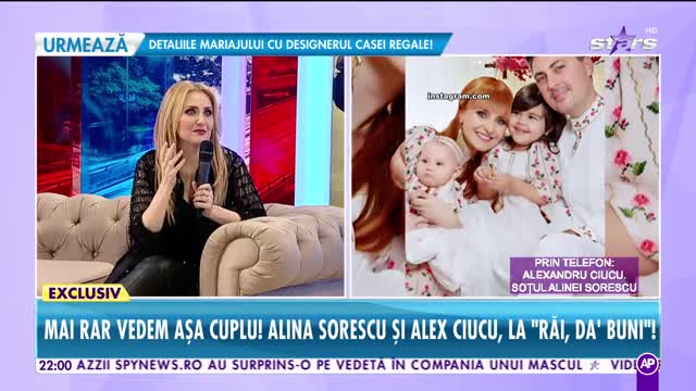 Răi da buni. Alina Sorescu, detaliile mariajului cu Alexandru Ciucu, designerul Casei Regale