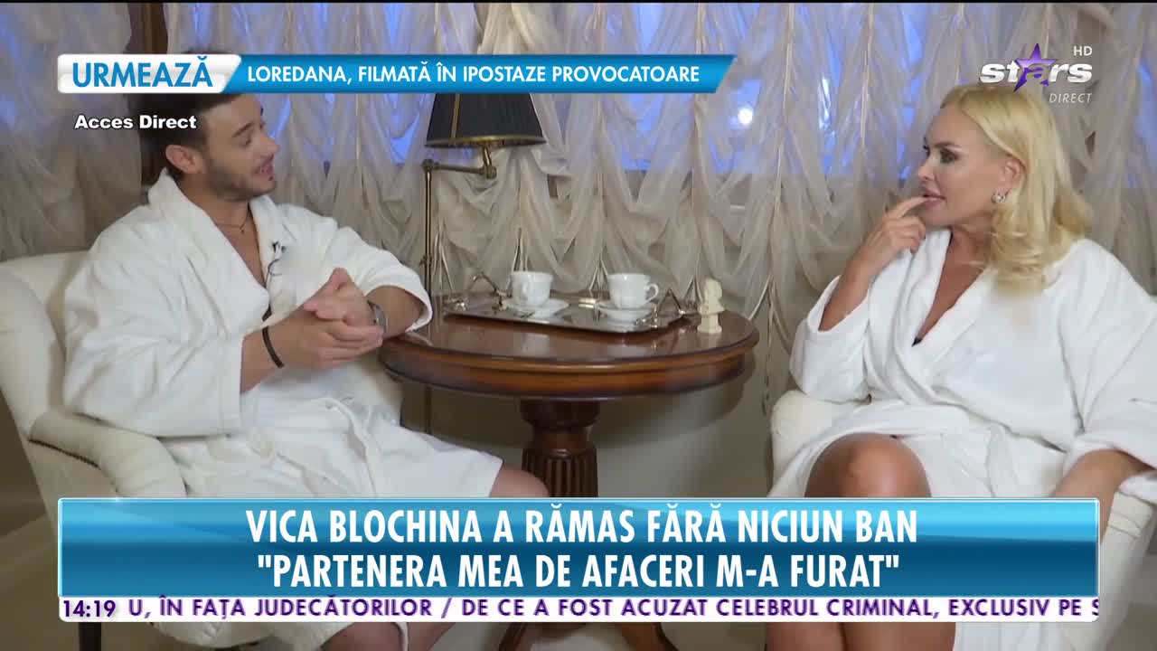 A pariat banii pe afaceri, dar s-a ales cu buza friptă! Vica Blochina a fost &icirc;nşelată de partenera