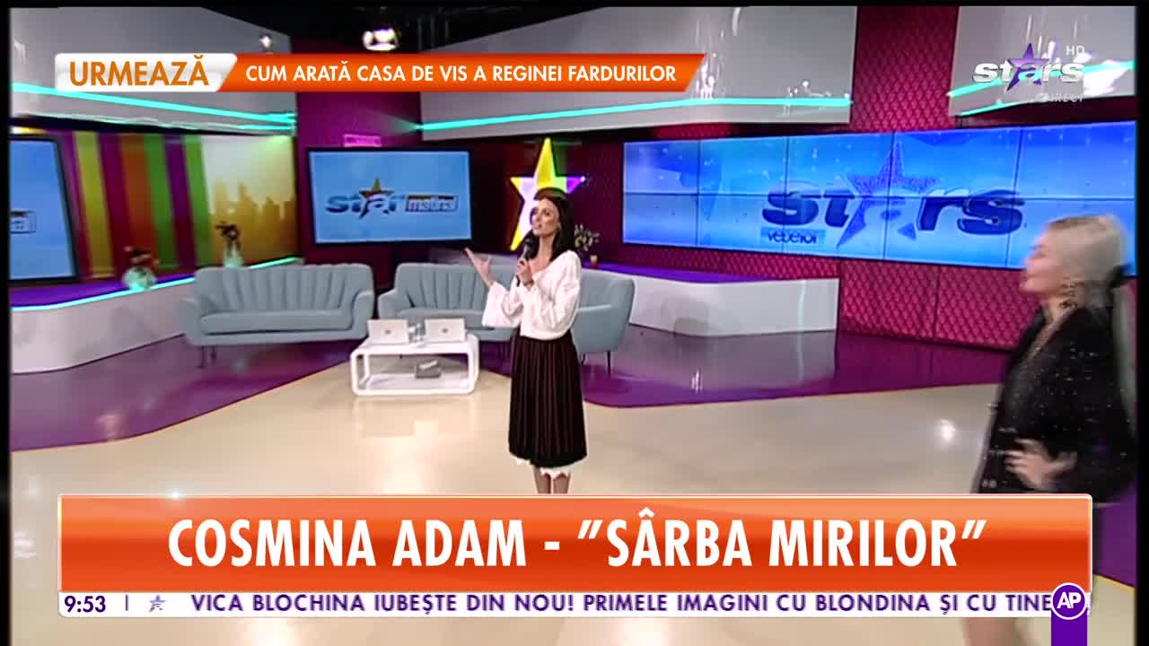 Star Matinal. Cosmina Adam c&acirc;ntă melodia S&acirc;rba mirilor
