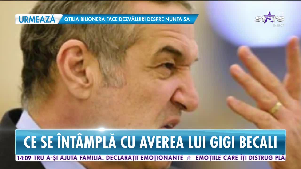 Star News. Gigi Becali a ieşit din topul celor mai bogaţi rom&acirc;ni. Ce se &icirc;nt&acirc;mplă cu averea latifundiarului
