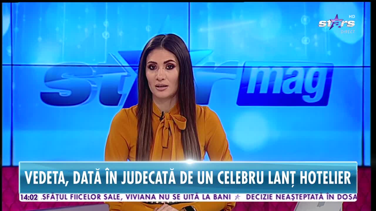 Star News. Oana Roman, dată &icirc;n judecată de un celebru lanț hotelier