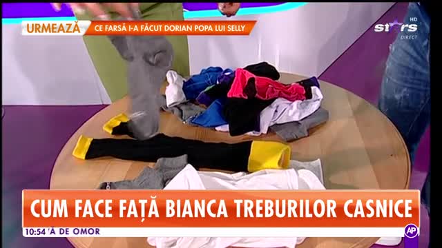 Star Matinal. Bianca Drăgușanu, o gospodină. Cum face față vedeta treburilor casnice