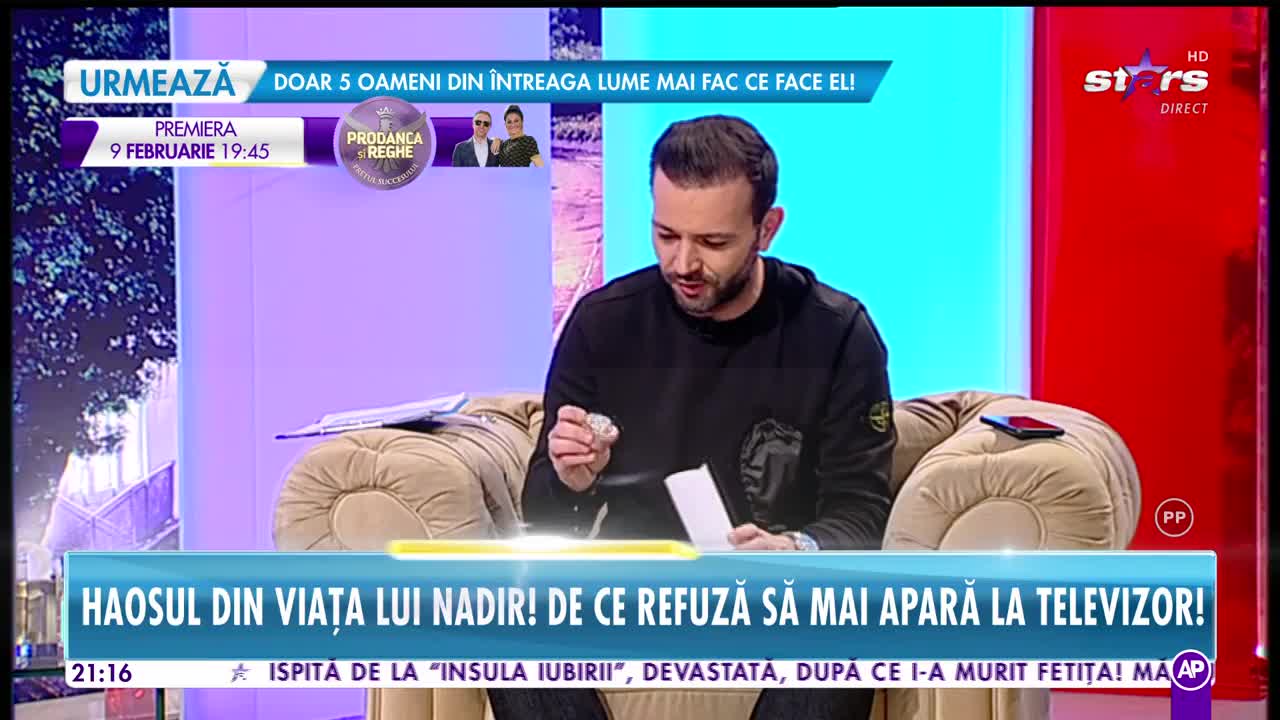 Nadir, o prezenţă din ce în ce mai rară la TV! Motivul: s-a apucat de construit case!