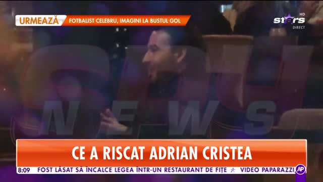 Star Matinal. Adrian Cristea a făcut un gest interzis &icirc;n public