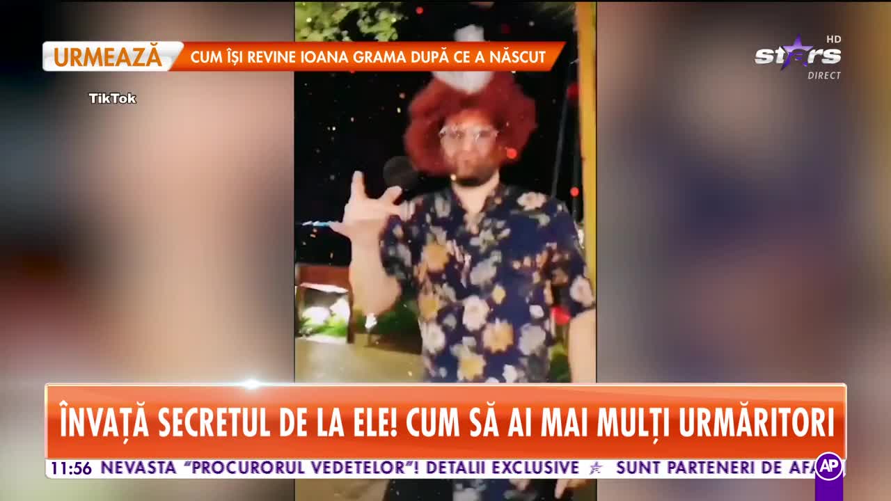 Star Matinal. Fenomenul TikTok, &icirc;n r&acirc;ndul vedetelor