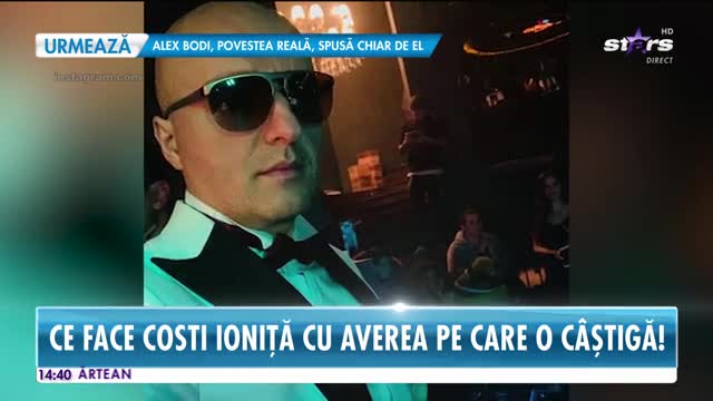 Ce face Costi Ioniţa cu averea pe care o c&acirc;ştigă