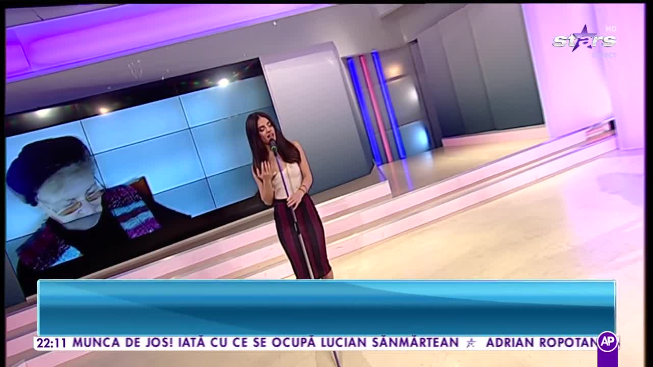 Rai da buni. Mellina cântă melodia Tinerețea