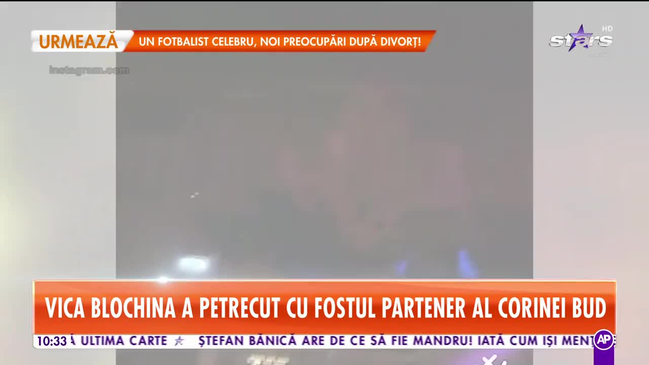 Vica Blochina a petrecut &icirc;mpreună cu fostul partener al Corinei Bud