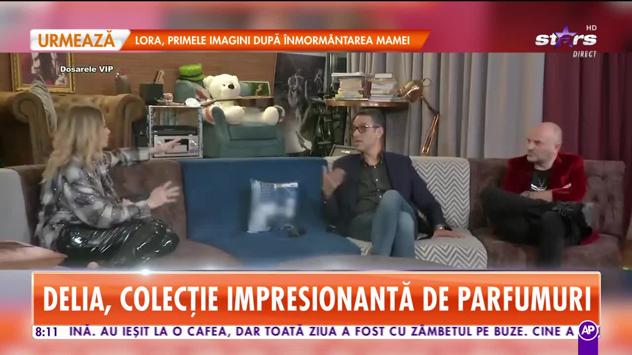 Delia, colecţie impresionantă de parfumuri