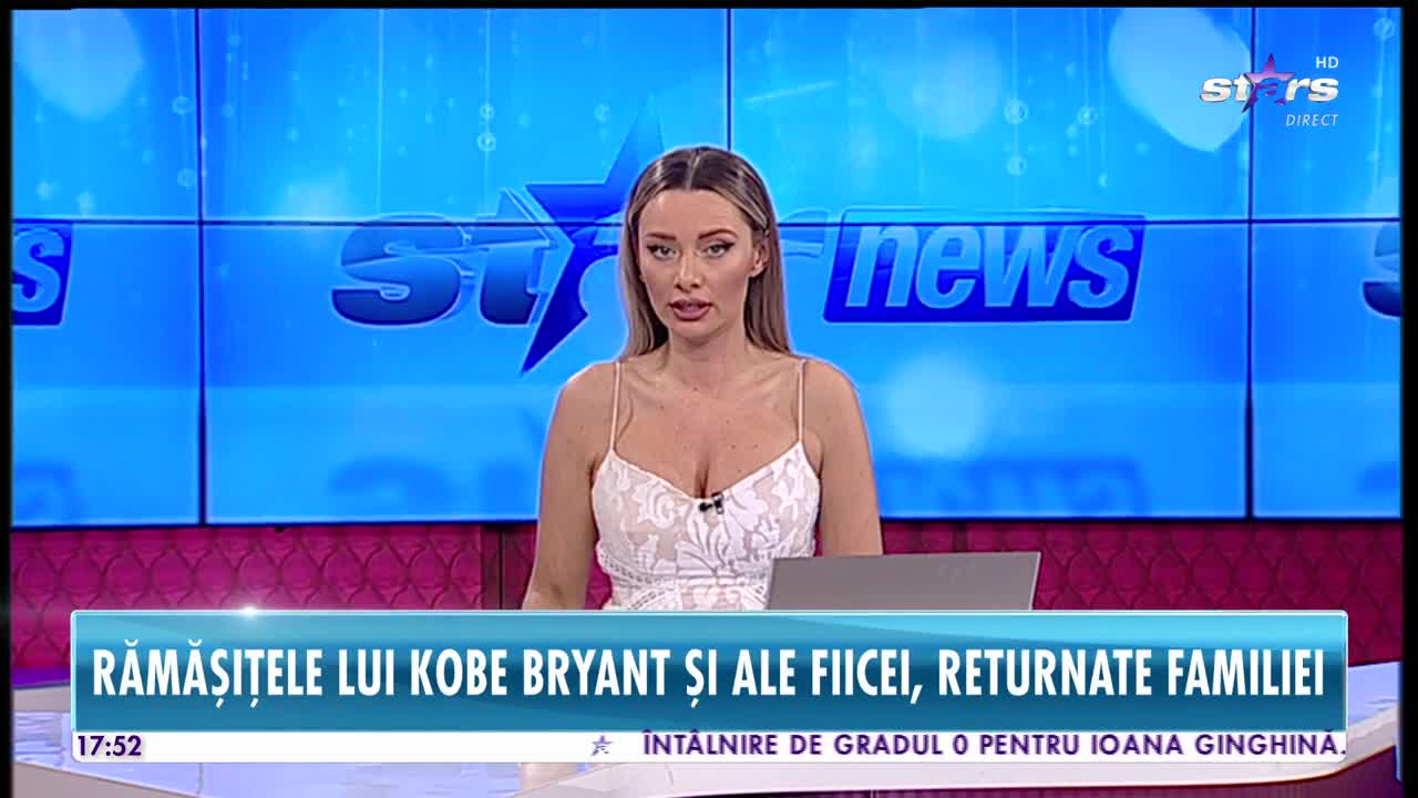 Star News. Cauza morții lui Kobe Bryant și cele ale fiicei lui