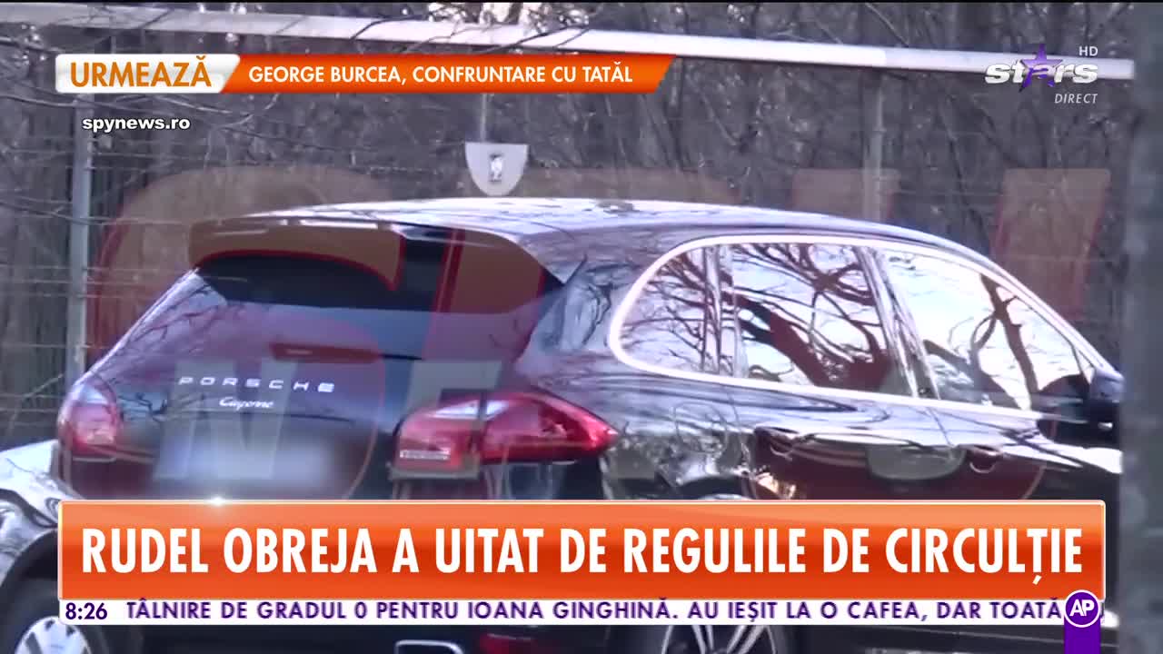 Rudel Obreja a uitat de regule de circulaţie