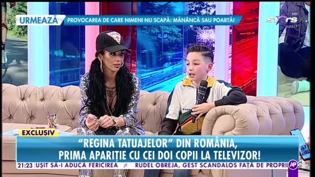 Rai da buni. Alina Eriko a devenit mamă în secret. Prima apariție cu cei doi copii ai săi la televizor