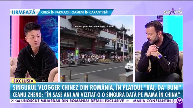 Răi da Buni. Povestea singurului vlogger chinez din România, Ceanu Zheng