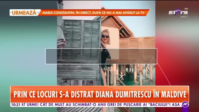Diana Dumitrescu, vacanță de vis &icirc;n Maldive!