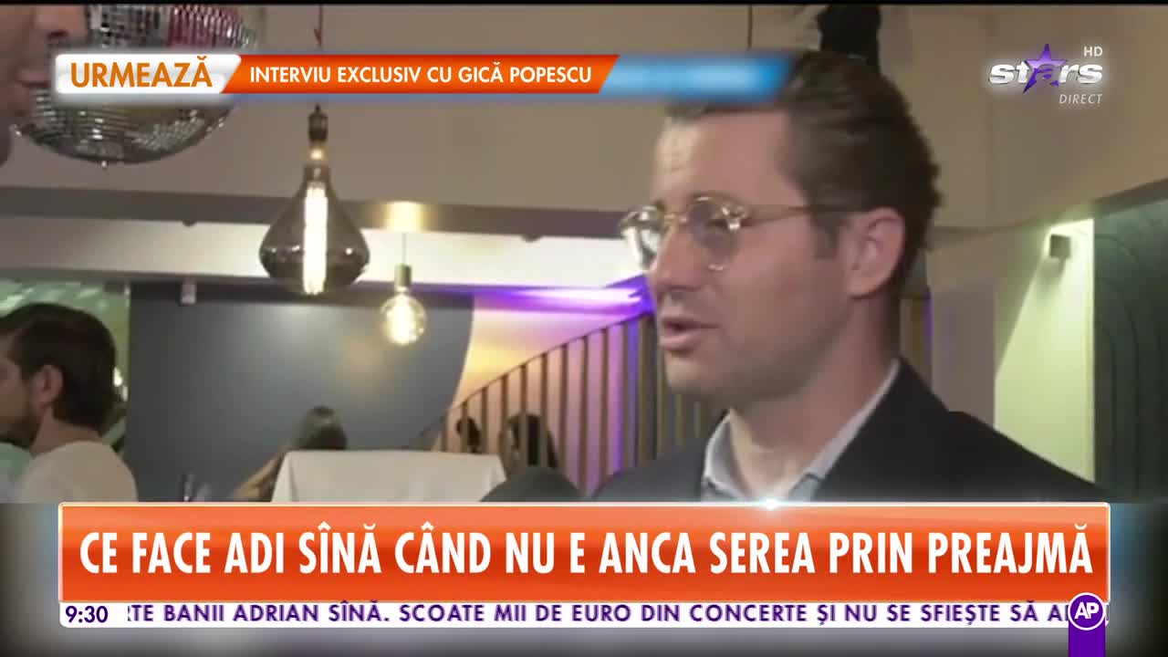 Star Matinal. Ce face Adi S&icirc;nă c&acirc;nd nu e Anca Serea prin preajmă