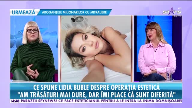 Star News. Ce spune Lidia Buble despre operația estetică: Am trăsături mai dure, dar &icirc;mi place că sunt diferită