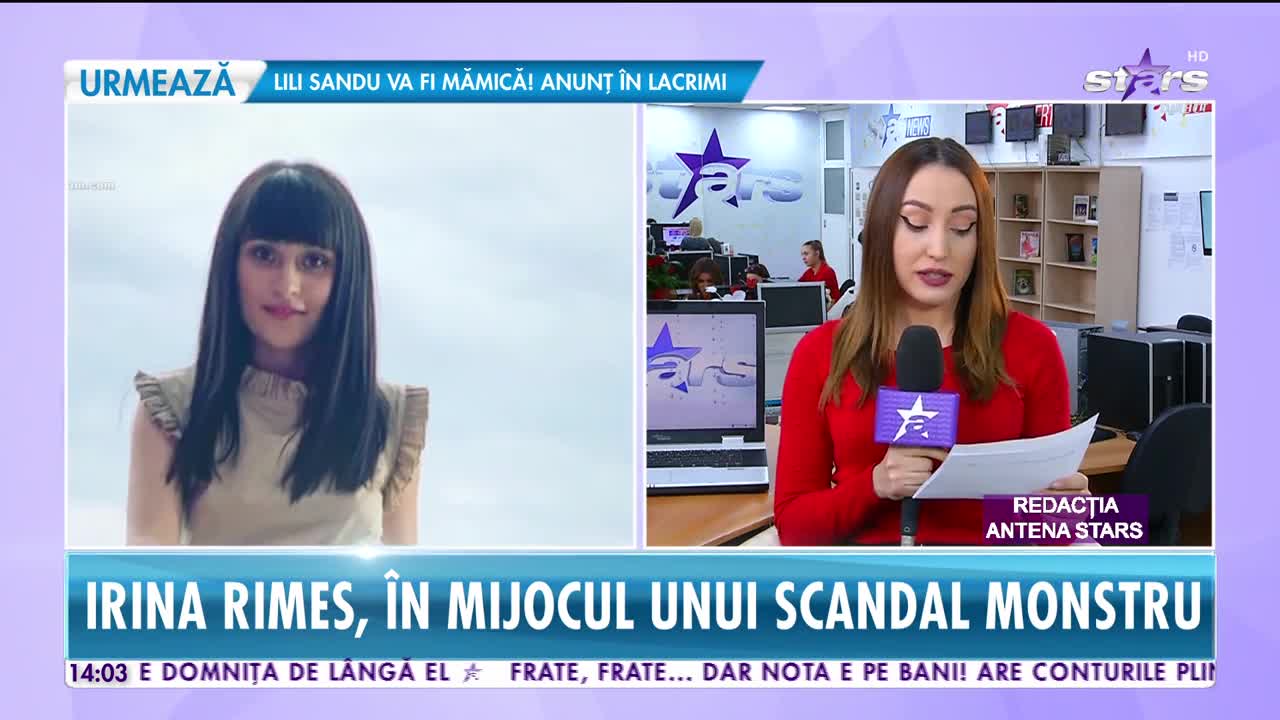 Star News. Irina Rimes, &icirc;n mijlocul unui scandal. Ce declarații a făcut artista despre operele lui Br&acirc;ncuşi