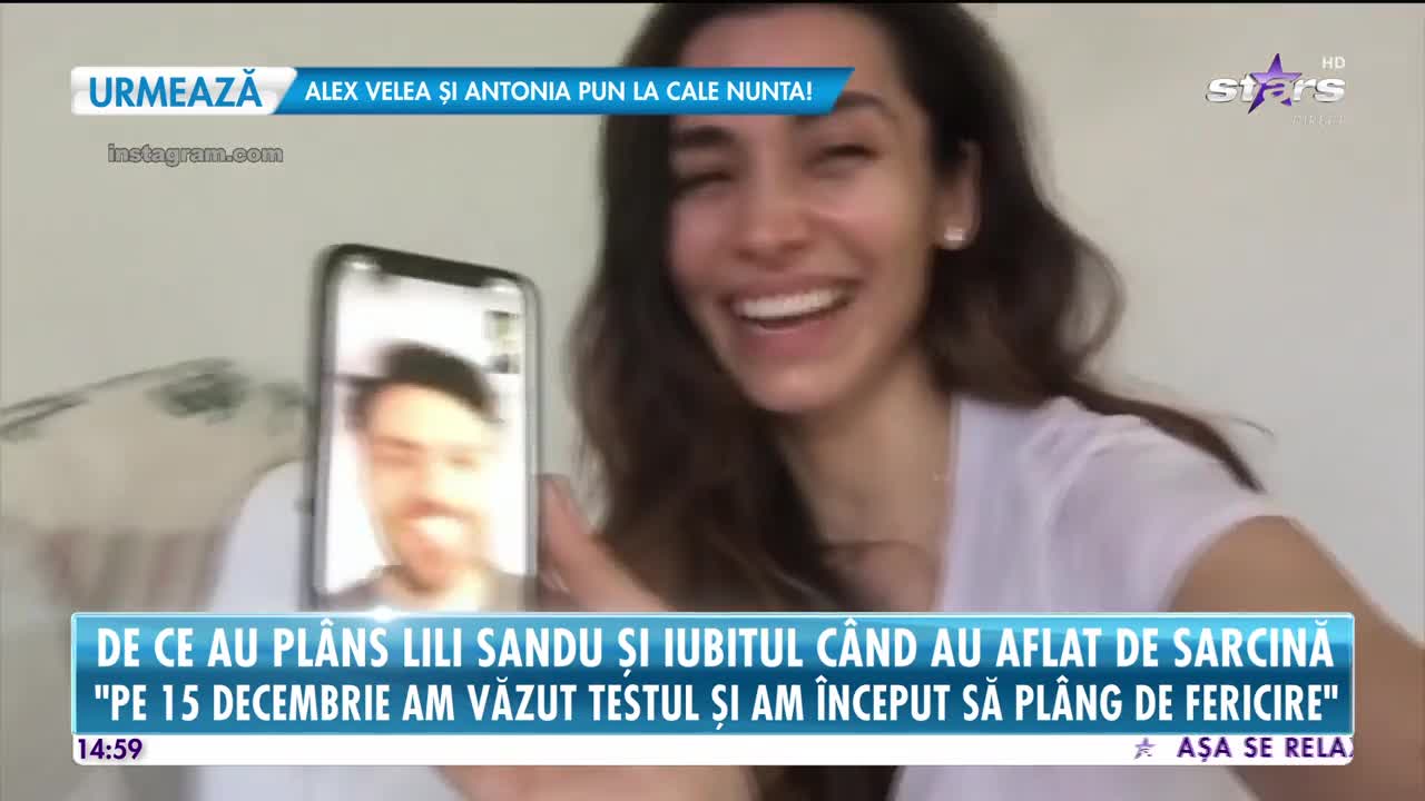 De ce au pl&acirc;ns Lili Sandu şi iubitul c&acirc;nd au aflat că vor deveni părinţi
