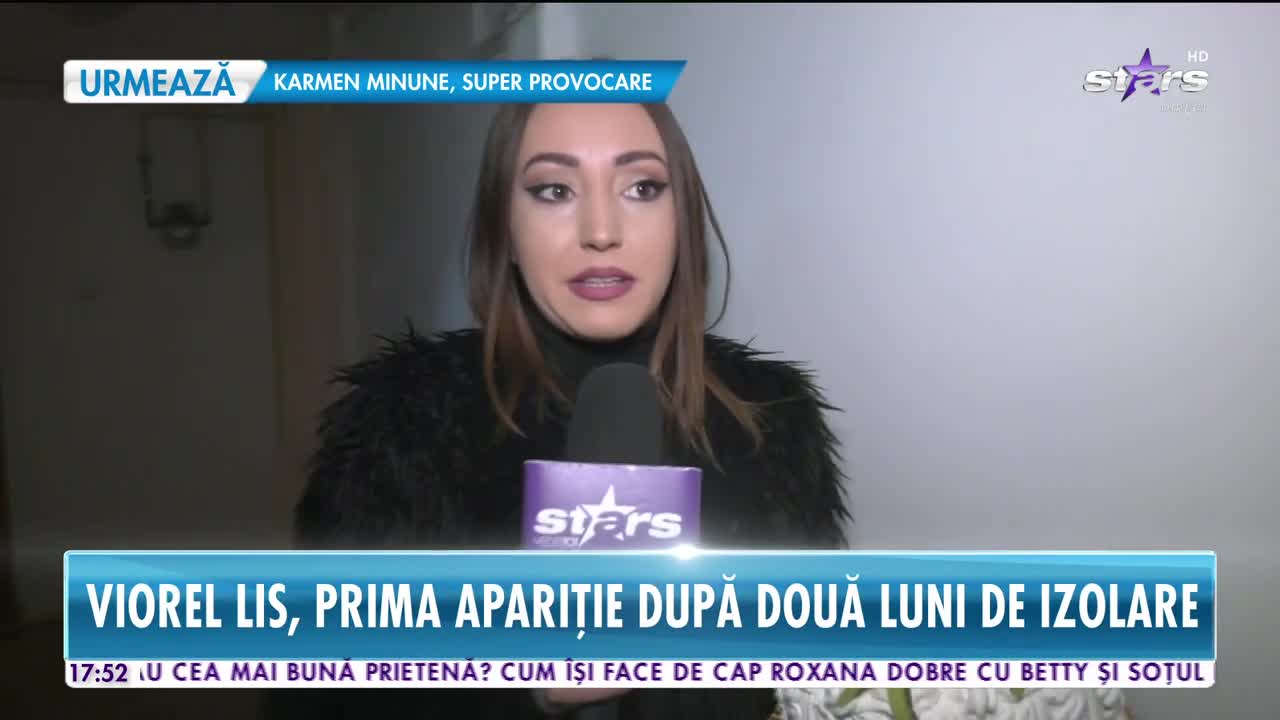 Star News. Viorel Lis, prima apariţie după două luni de izolare!