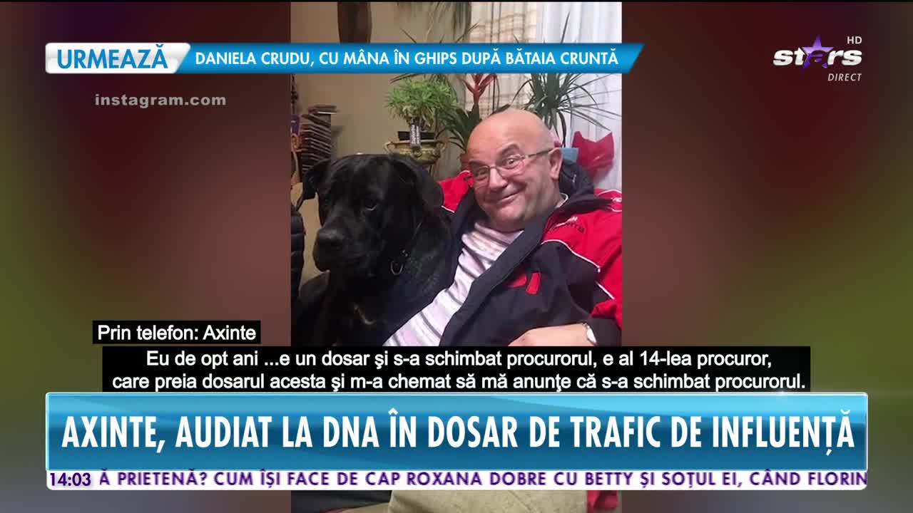 Axinte, audiat la DNA &icirc;ntr-un dosar de trafic de influenţă