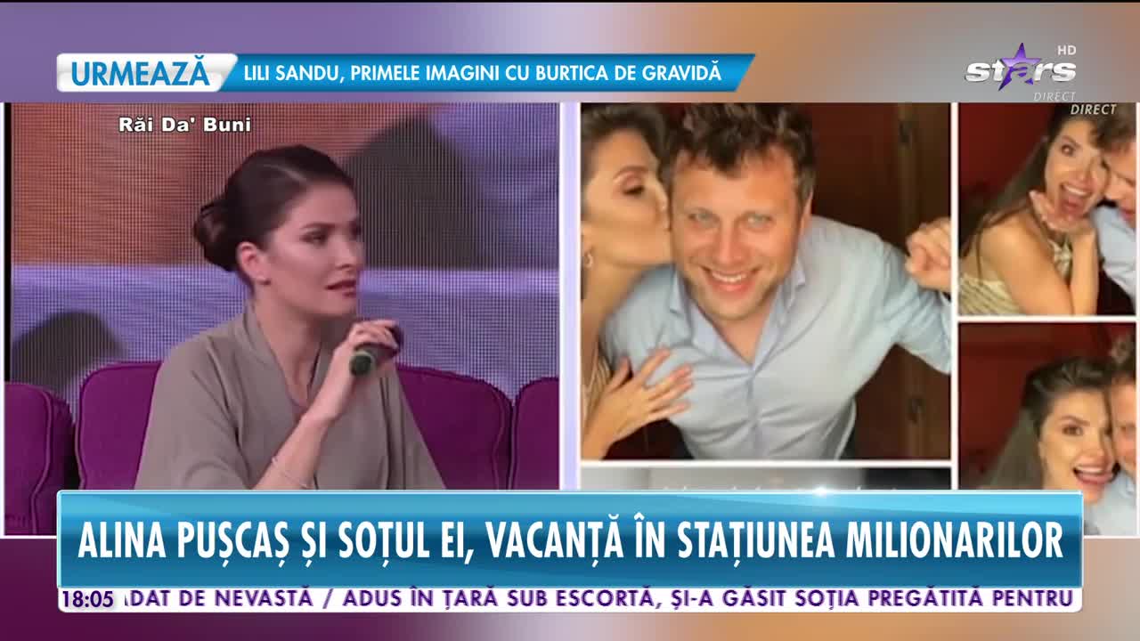 Star News. Alina Puşcaş şi soţul ei, vacanță &icirc;n staţiunea milionarilor