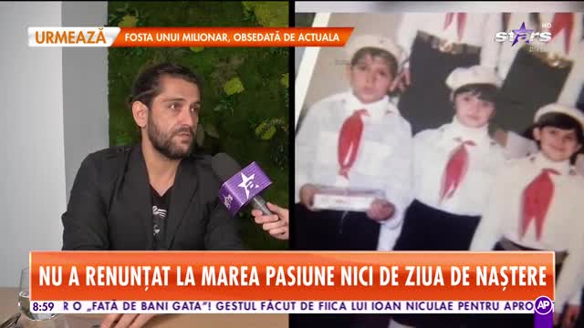 Star Matinal. Cezar Ouatu şi-a sărbătorit cu mare fast ziua de naştere