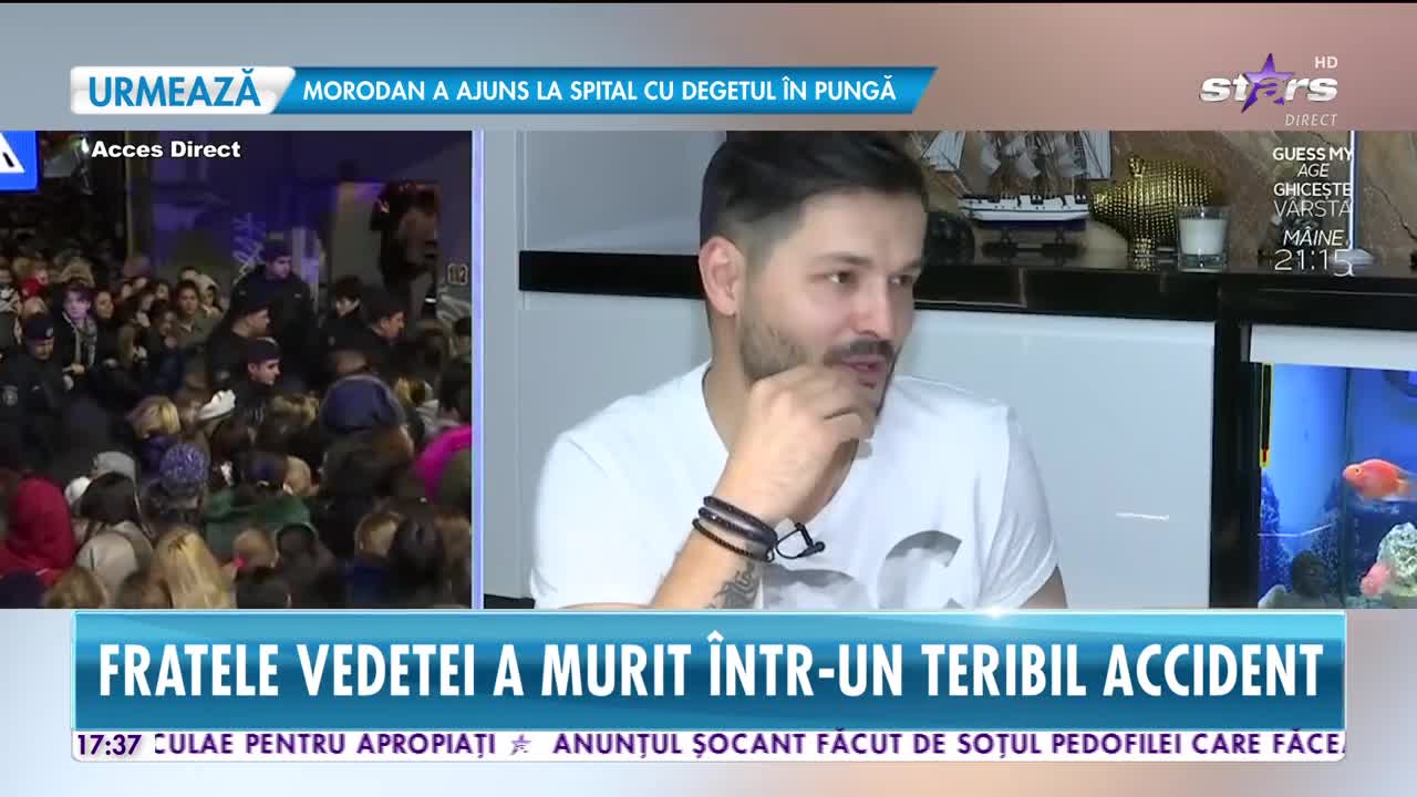 Star News. Drama lui Liviu V&acirc;rciu. Fratele artistului a murit &icirc;ntr-un accident auto