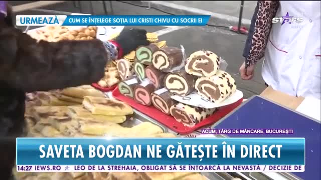 Star News. Saveta Bogdan, show &icirc;n spatele grătarului