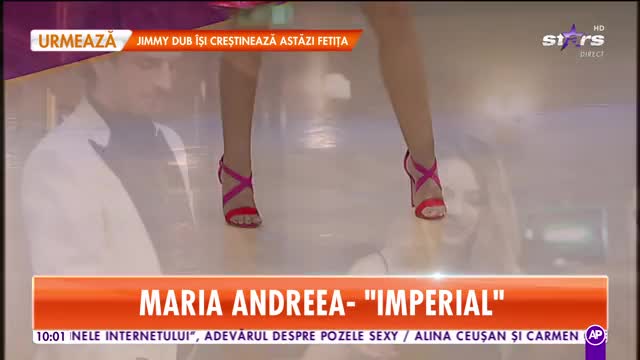 Star Matinal. Maria Andreea c&acirc;ntă melodia Imperial
