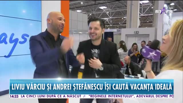 Star News. Andrei Ştefănescu şi Liviu V&acirc;rciu &icirc;și caută vacanța ideală