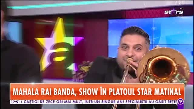 Mahala Rai Banda, show &icirc;n platoul Star Matinal