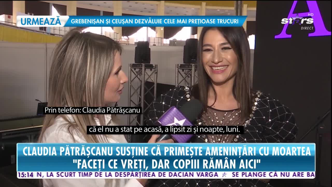 Star News. Claudia Pătrășcanu susține că primește amenințări cu moartea