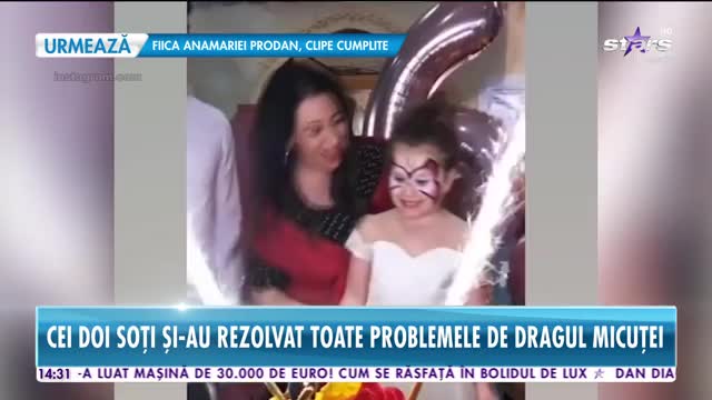 Star News. Oana Roman și Marius Elisei, petrecere de fițe pentru fetița lor