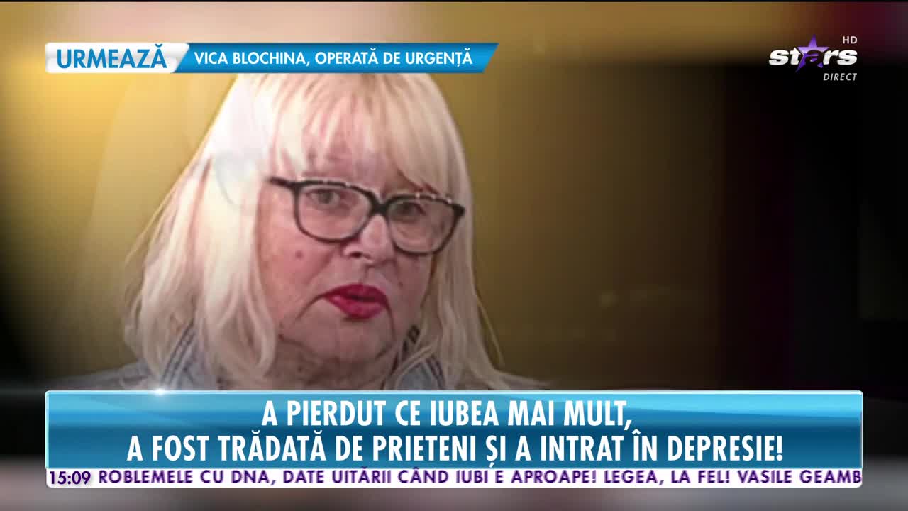 Star News. Mirabela Dauer, momente de suferință cruntă. A pierdut ce iubea mai mult, a fost trădată de prieteni şi a intrat &icirc;n depresie