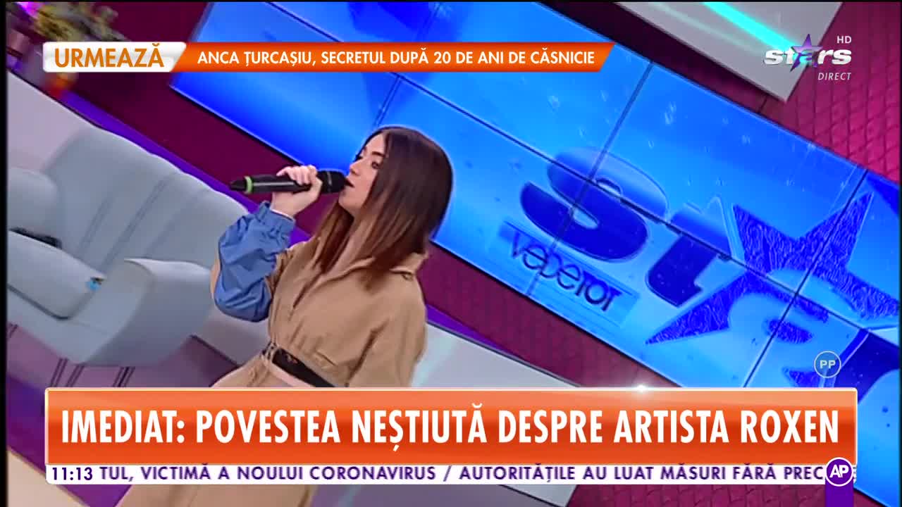 Star Matinal. Roxen c&acirc;ntă melodia Storm