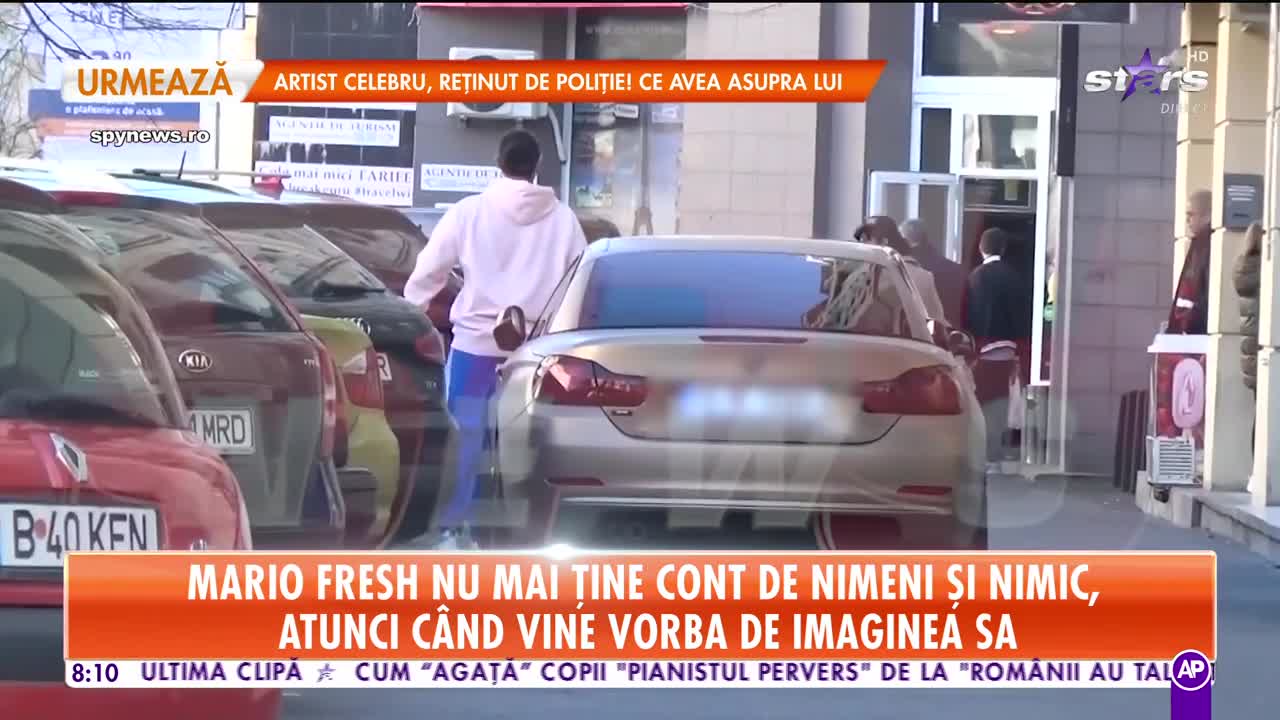 Star Matinal. Mario Fresh nu mai ține cont de nimeni și nimic, atunci c&acirc;nd vine vorba de imaginea sa