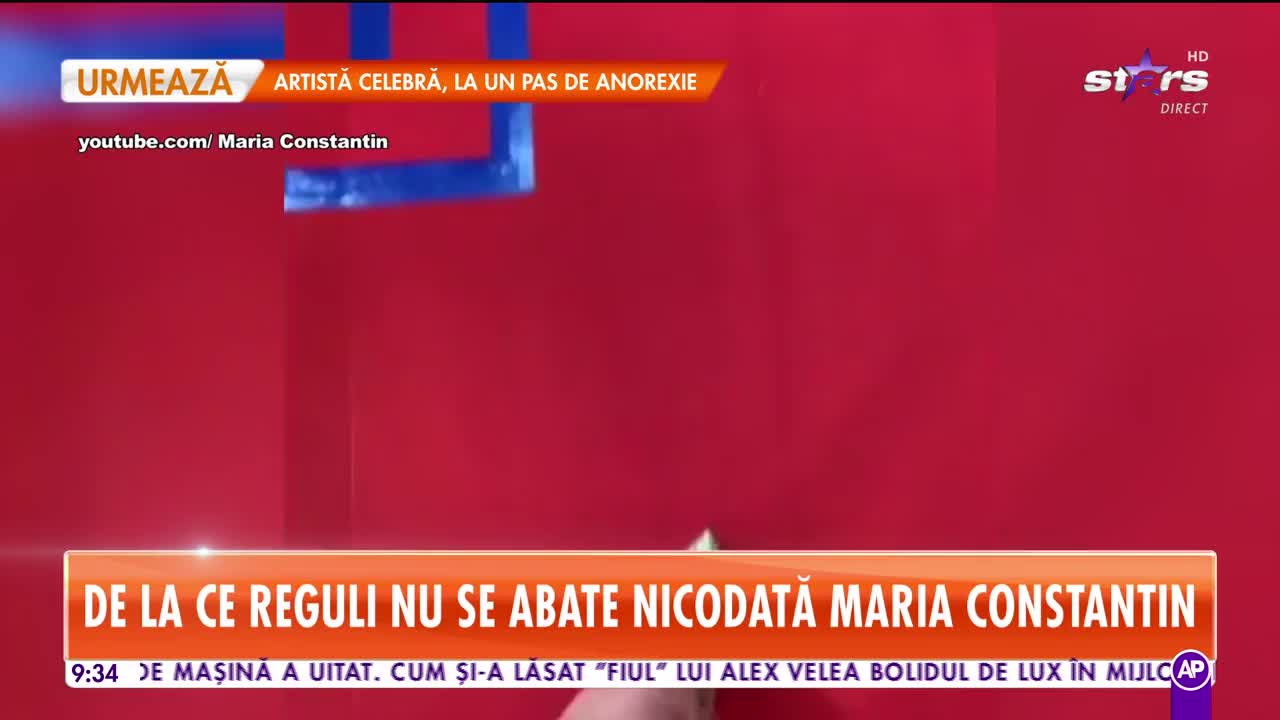 Star Matinal. Cum arată o zi din viața Mariei Constantin