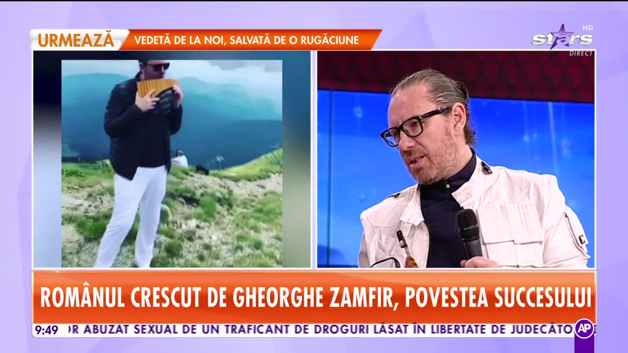 Nicolae Voiculeț, rom&acirc;nul crescut de Gheorghe Zamfir, la Star Matinal!