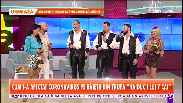 Trupa Haiducii lui 7 cai, show de 1 martie &icirc;n platoul Star Matinal!