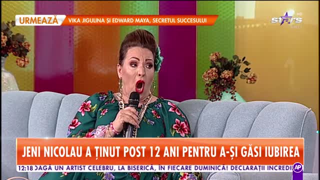 Jeni Nicolau a ţinut post 12 ani, pentru a-şi găsi iubirea