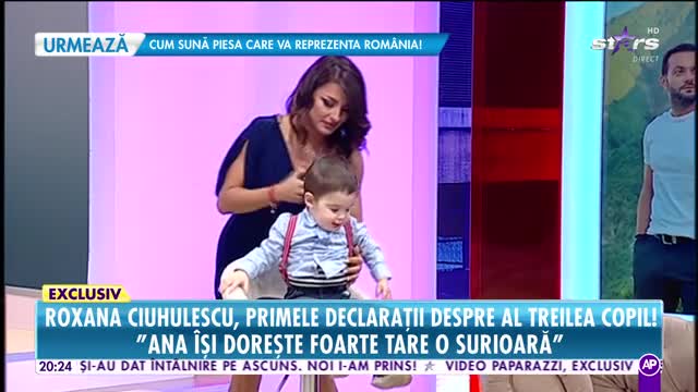 Răi da Buni. Roxana Ciuhulescu, prima dată într-un platou tv alături de cei doi copii. Vedeta caută bonă