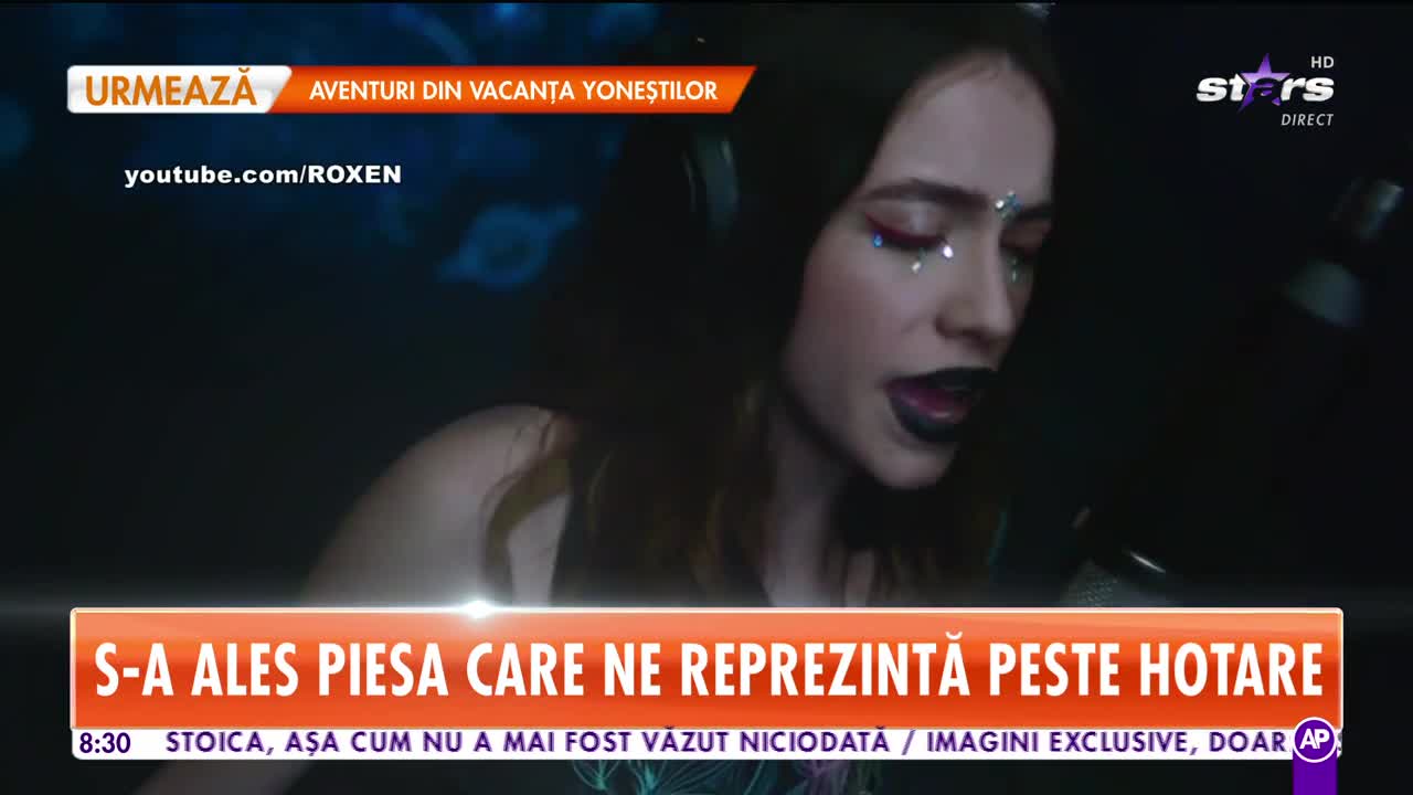 Dezvăluiri din culisele Eurovision! Rom&acirc;nii au ales piesa cu care Roxen ne reprezintă peste hotare