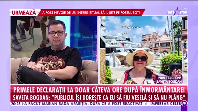 Răi da Buni. Saveta Bogdan, primele declaraţii după înmormântare: Am fost opt frați