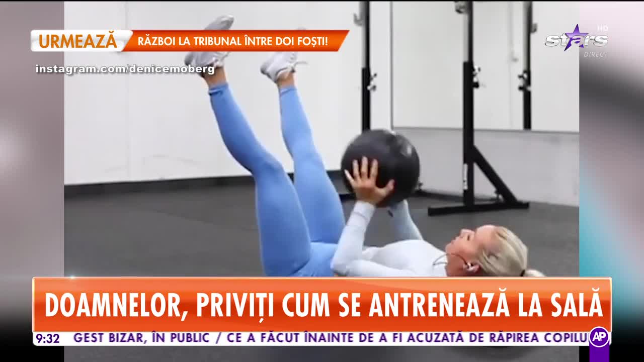 Denice Moberg face senzaţie pe Instangram cu formele de invidiat!