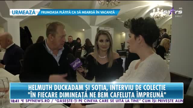 Star News. Helmuth Duckadam şi soţia, interviu de colecție. &Icirc;nainte de dragoste este respectul dintre noi