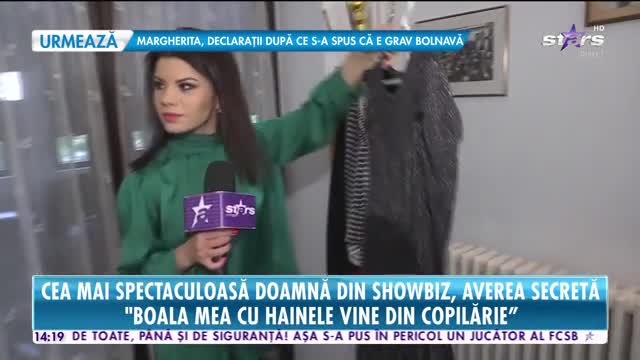 Emilia Iucinu şi-a prezentat dressing-ul!