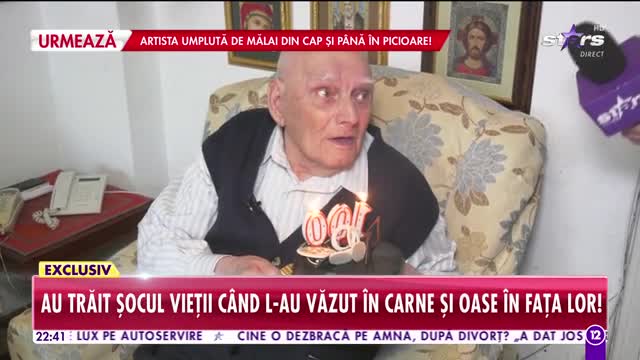 Agenția VIP. Bunicul de o suta de ani, mărturisiri emoţionante. A fost plecat timp de şapte ani pe front, iar familia l-a crezut mort