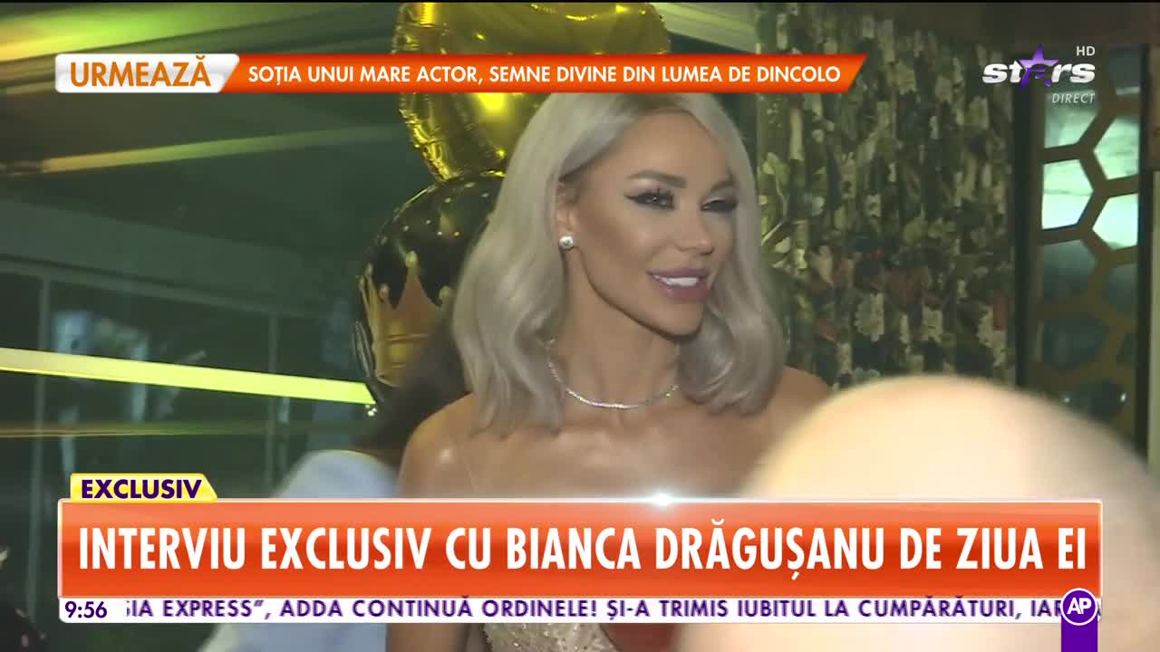 Star Matinal. Bianca Drăgușanu, petrecere de lux de ziua sa de naștere