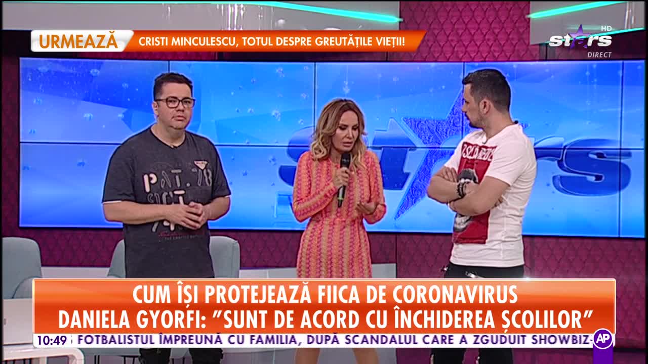 Cum &icirc;și protejează Daniela Gyorfi fiica de coronavirus